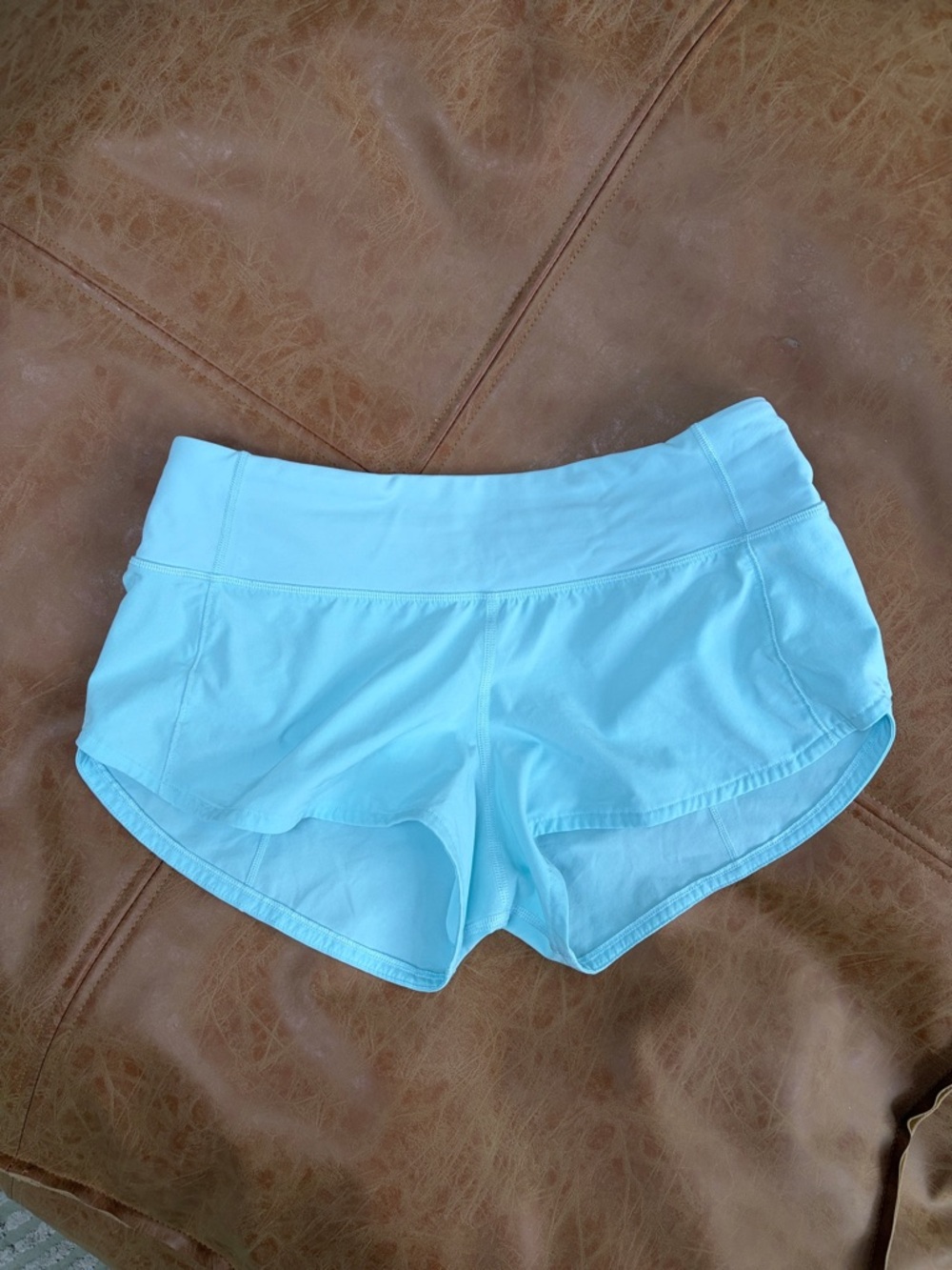 lululemon athletica Light Blue Athletic Shorts